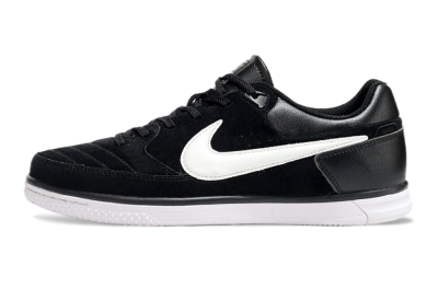 Nike Street Gato IC Low-Tops Football Shoes - Black/White