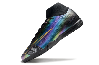 Nike Air Zoom Mercurial Superfly 10 Elite TF High-Tops Football Shoes - LaserYellow/Black