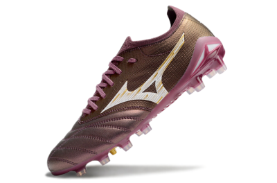 Mizuno Morelia Neo 4 FG Low-Tops Football Boots - Red/White/Gold