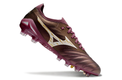 Mizuno Morelia Neo 4 FG Low-Tops Football Boots - Red/White/Gold
