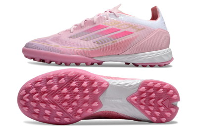 Adidas F50 Pro 304 TF Low-Tops Football Shoes - Pink/White/Purple
