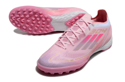 Adidas F50 Pro 304 TF Low-Tops Football Shoes - Pink/White/Purple