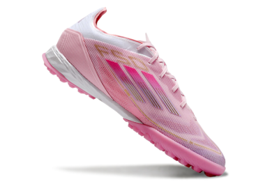 Adidas F50 Pro 304 TF Low-Tops Football Shoes - Pink/White/Purple