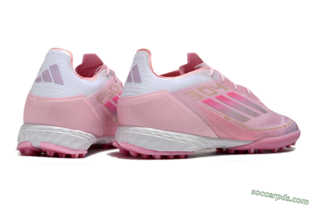 Adidas F50 Pro 304 TF Low-Tops Football Shoes - Pink/White/Purple 6