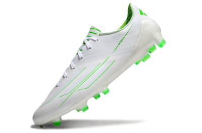 Adidas F50 Adizero FG Low-Tops Football Boots - White/Green