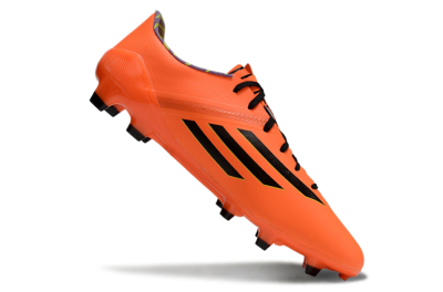 Adidas F50 Adizero FG Low-Tops Football Boots - Red/Black/Yellow