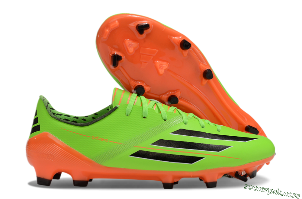 Adidas F50 Adizero FG Low-Tops Football Boots - Yellow/Black/Red 1