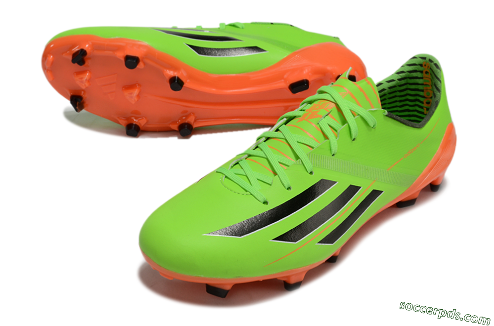 Adidas F50 Adizero FG Low-Tops Football Boots - Yellow/Black/Red 3
