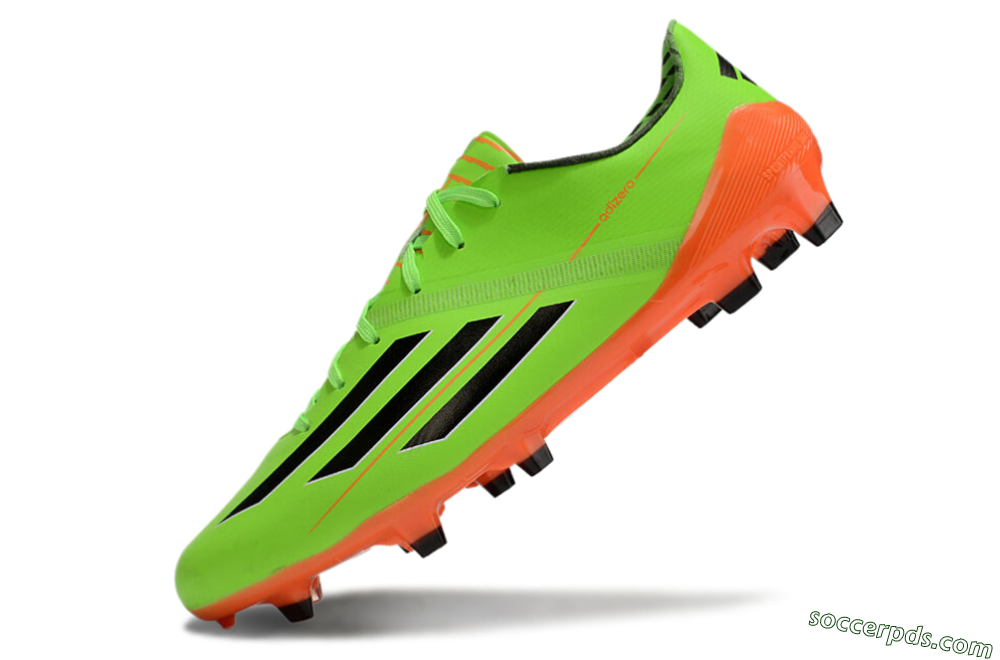 Adidas F50 Adizero FG Low-Tops Football Boots - Yellow/Black/Red 5