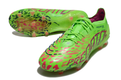 Adidas Predator Elite 24 FG Low-Tops Football Boots - Yellow/Blue/Purple