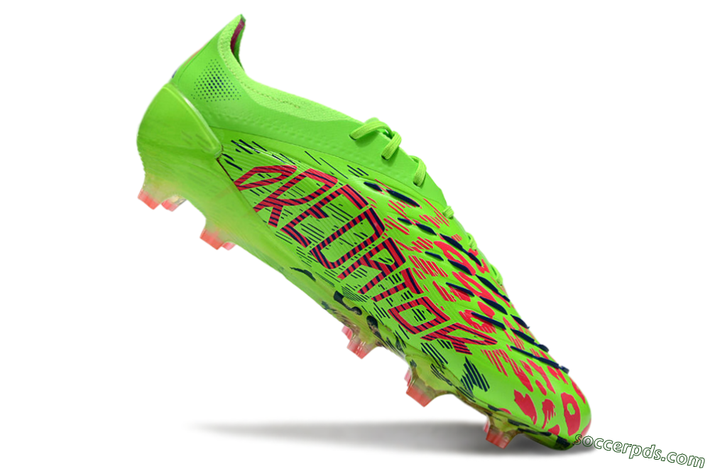 Adidas Predator Elite 24 FG Low-Tops Football Boots - Yellow/Blue/Purple 4