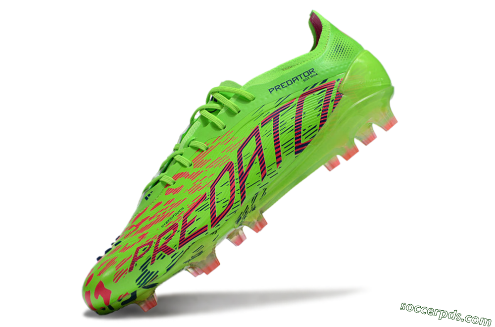 Adidas Predator Elite 24 FG Low-Tops Football Boots - Yellow/Blue/Purple 5