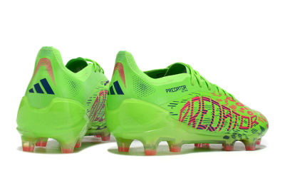 Adidas Predator Elite 24 FG Low-Tops Football Boots - Yellow/Blue/Purple