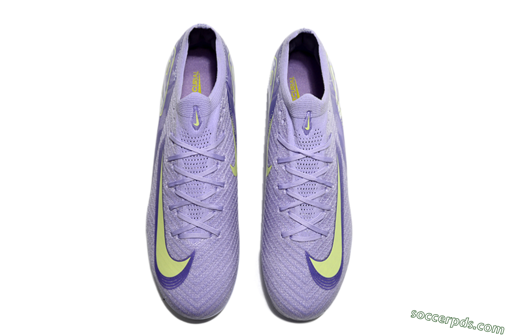 Nike Air Zoom Mercurial Vapor 16 Elite AG Low-Tops Football Boots - Purple/Yellow/Blue 3