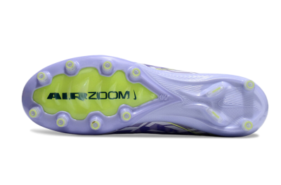 Nike Air Zoom Mercurial Vapor 16 Elite AG Low-Tops Football Boots - Purple/Yellow/Blue