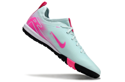 Nike Air Zoom Mercurial Vapor 16 Pro TF Low-Tops Football Shoes - Jade/Pink/White
