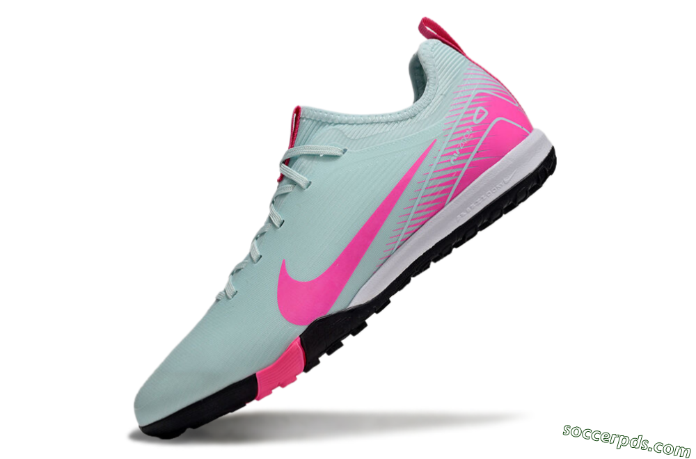 Nike Air Zoom Mercurial Vapor 16 Pro TF Low-Tops Football Shoes - Jade/Pink/White 6
