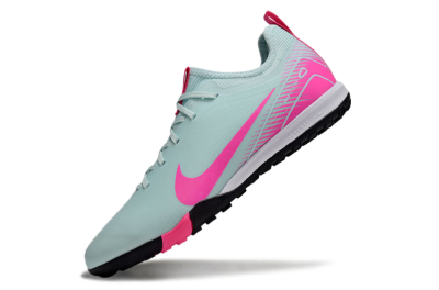 Nike Air Zoom Mercurial Vapor 16 Pro TF Low-Tops Football Shoes - Jade/Pink/White