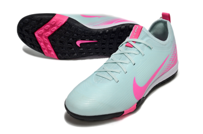 Nike Air Zoom Mercurial Vapor 16 Pro TF Low-Tops Football Shoes - Jade/Pink/White