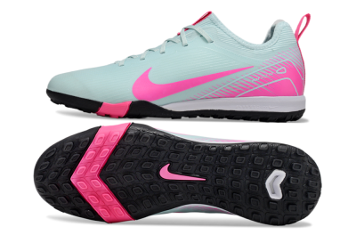 Nike Air Zoom Mercurial Vapor 16 Pro TF Low-Tops Football Shoes - Jade/Pink/White