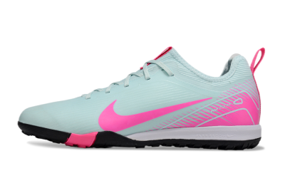 Nike Air Zoom Mercurial Vapor 16 Pro TF Low-Tops Football Shoes - Jade/Pink/White