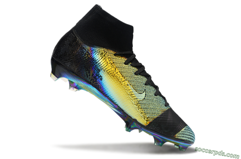 Nike Air Zoom Mercurial Superfly 10 Elite FG High-Tops Football Boots - Laser/Black/Gold 5