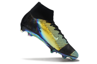 Nike Air Zoom Mercurial Superfly 10 Elite FG High-Tops Football Boots - Laser/Black/Gold