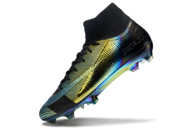Nike Air Zoom Mercurial Superfly 10 Elite FG High-Tops Football Boots - Laser/Black/Gold