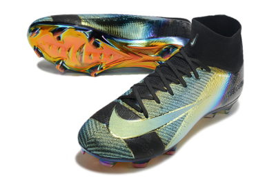 Nike Air Zoom Mercurial Superfly 10 Elite FG High-Tops Football Boots - Laser/Black/Gold