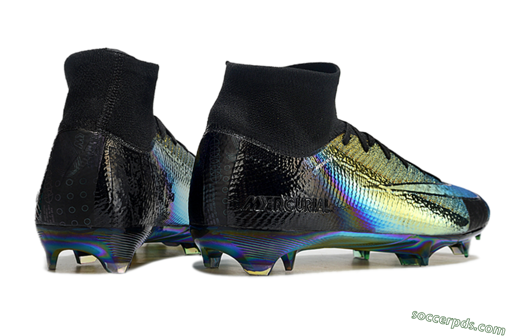 Nike Air Zoom Mercurial Superfly 10 Elite FG High-Tops Football Boots - Laser/Black/Gold 7