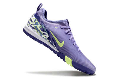 Nike Air Zoom Mercurial Vapor 16 Pro TF Low-Tops Football Shoes - Purple/Yellow/White