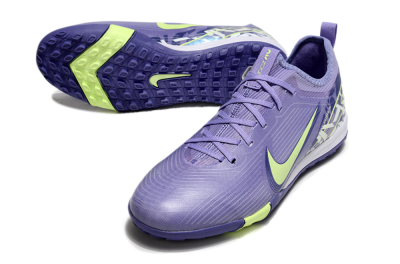 Nike Air Zoom Mercurial Vapor 16 Pro TF Low-Tops Football Shoes - Purple/Yellow/White