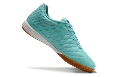 Nike Lunar Gato 2 IC Low-Tops Football Shoes - Blue/Black/White