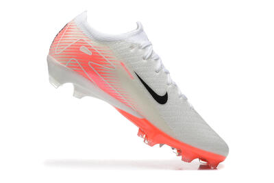 Nike Air Zoom Mercurial Vapor 16 Elite FG Low-Tops Football Boots - White/Black/Pink