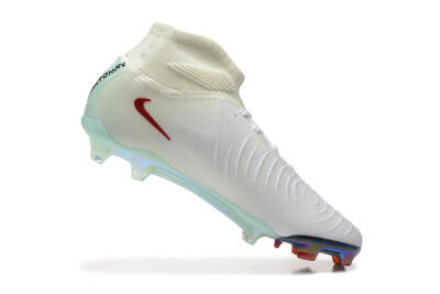 Nike Phantom Luna Elite NU FG High-Tops Football Boots - White/Red/Jade