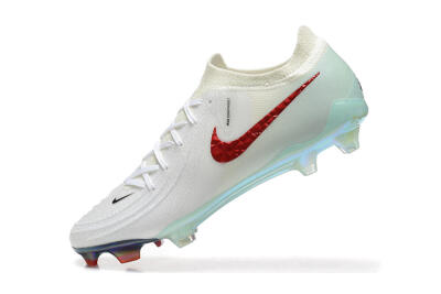 Nike Phantom Luna Elite FG Low-Tops Football Boots - White/Red/Jade