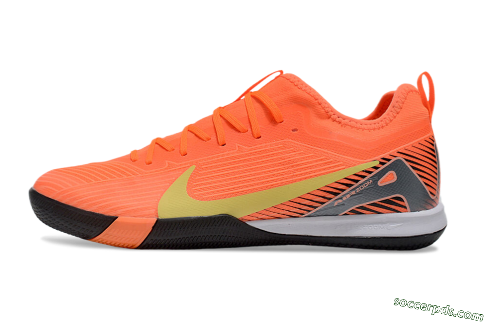 Nike Air Zoom Mercurial Vapor 16 Pro IC Low-Tops Football Shoes - Red/Yellow/White 2