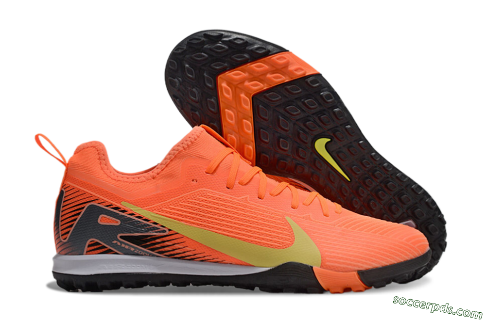 Nike Air Zoom Mercurial Vapor 16 Pro TF Low-Tops Football Shoes - Red/Yellow/White 1