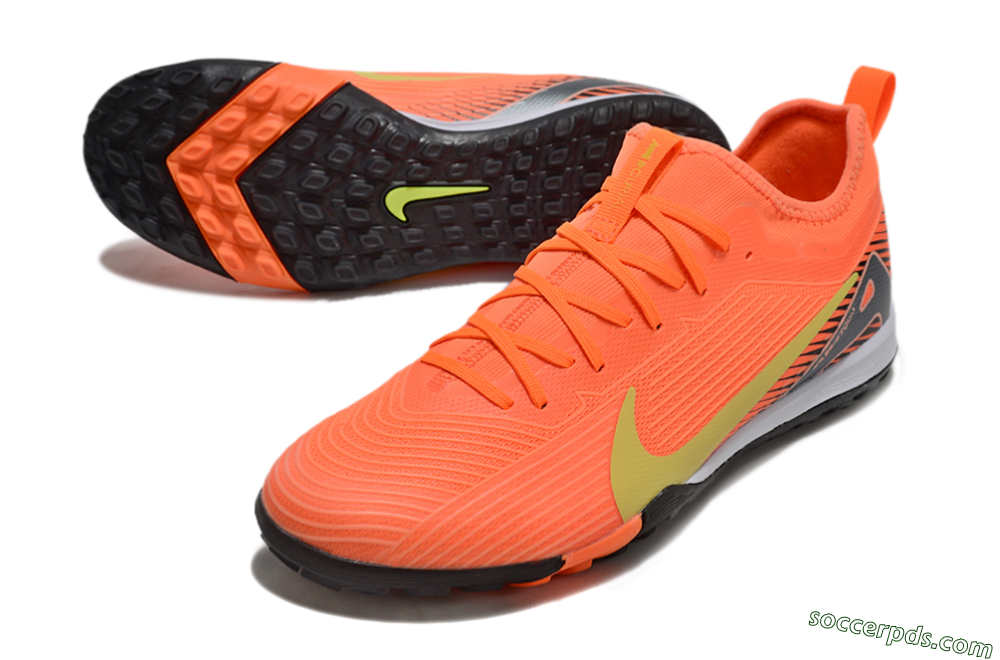 Nike Air Zoom Mercurial Vapor 16 Pro TF Low-Tops Football Shoes - Red/Yellow/White 3