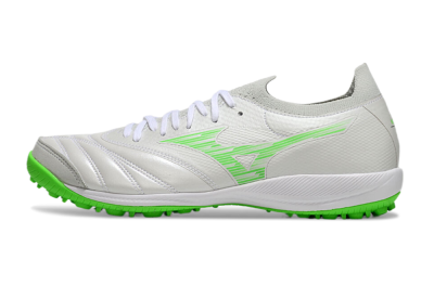 Mizuno Morelia Neo Sala M8 TF Low-Tops Football Shoes - Grey/Green/White