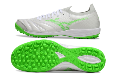 Mizuno Morelia Neo Sala M8 TF Low-Tops Football Shoes - Grey/Green/White