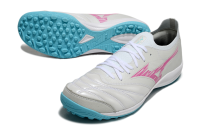 Mizuno Morelia Neo Sala M8 TF Low-Tops Football Shoes - Beige/Pink/Grey