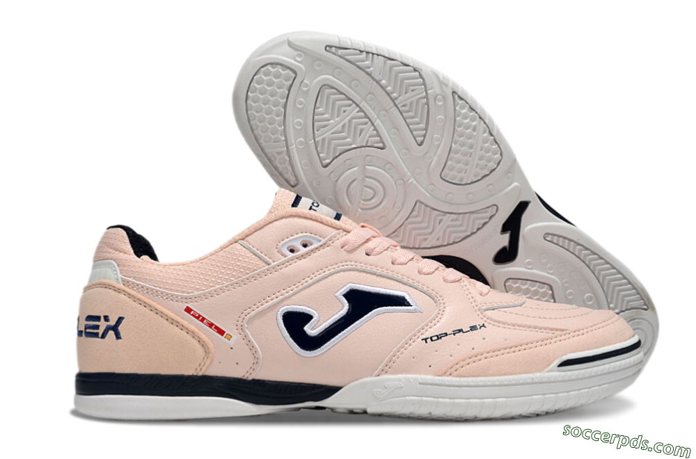 Joma Top Flex IC Low-Tops Football Shoes - Pink/Black/White 1