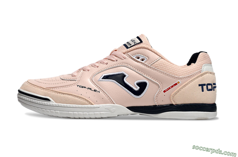Joma Top Flex IC Low-Tops Football Shoes - Pink/Black/White 2