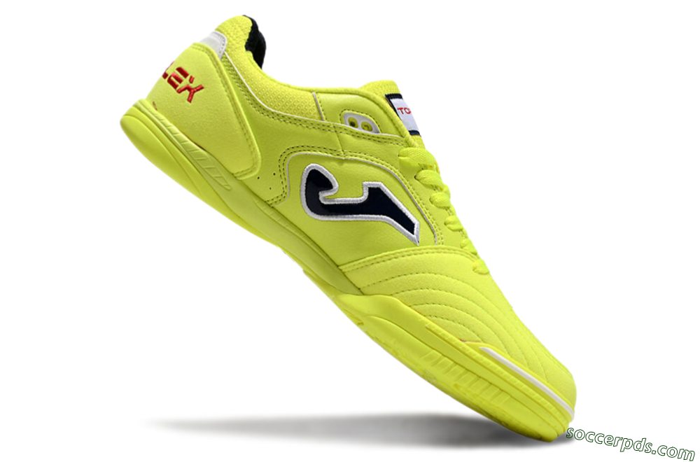 Joma Top Flex IC Low-Tops Football Shoes - Yellow/Black/Red 4
