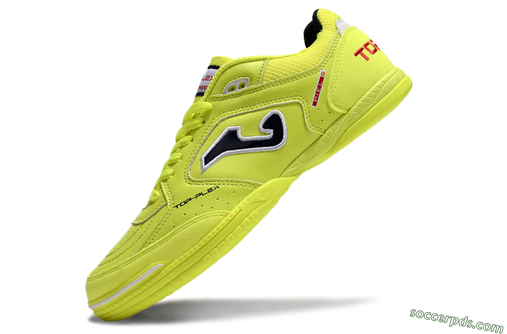 Joma Top Flex IC Low-Tops Football Shoes - Yellow/Black/Red 5