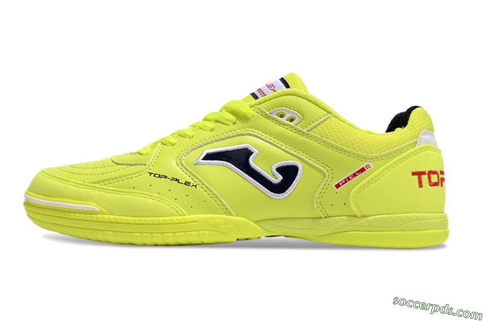 Joma Top Flex IC Low-Tops Football Shoes - Yellow/Black/Red 2