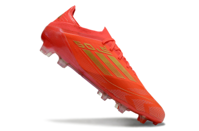 Adidas F50 Elite FG Low-Tops Football Boots - Red/Gold