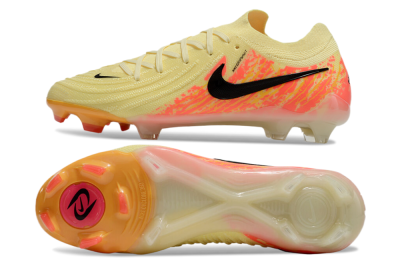 Nike Phantom Luna Elite NU FG Low-Tops Football Boots - Yellow/Black/Red