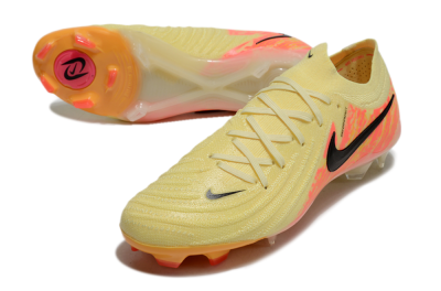 Nike Phantom Luna Elite NU FG Low-Tops Football Boots - Yellow/Black/Red